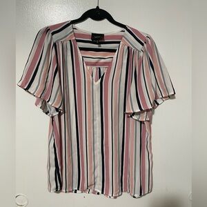 W5 multicolor blouse size L